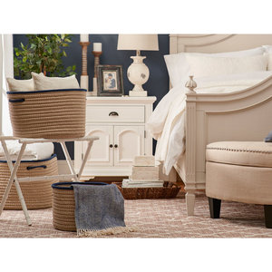 Porte-bagages moderne en bois pliable inspiré du bambou Design métallique pliable pour chambre à coucher hôpital ou salon - Product Image 4