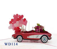 Carte de mariage 3D découpée au laser, faite à la main, style pop-up, lettres artisanales, couleur personnalisée, découpée au die, cadeau d'anniversaire