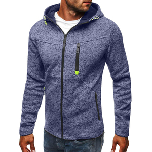 High Quality Cotton Fleece Fabric Workout Hoodies Full Zip Regular Sleeves Good Looking for Winter Made Pakistan US-Best Regular - Product Image 3