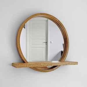 Premium Quality Handcrafted <b>Wooden</b> Wall <b>Mirror</b> <b>Frame</b> for Living Room Bedroom or Entryway Use Available for Sale price - Product Image 3