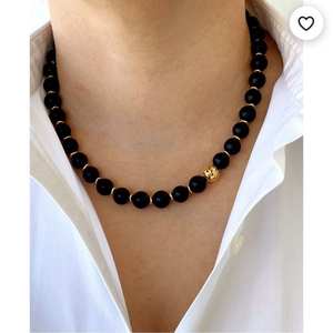 สร้อยคอลูกปัดเรซิ่นทำมือ Craft Exim เครื่องประดับแฟชั่นระดับพรีเมียมสำหรับผู้หญิง สไตล์ทันสมัย เหมาะสำหรับงานปาร์ตี้ ของขวัญ คุณภาพส่งออก ใช้ได้ทุกฤดู - Product Image 1