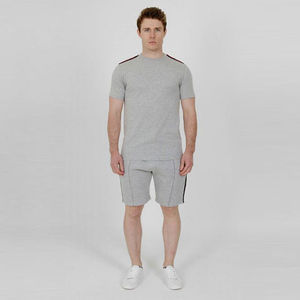 Ensemble deux pièces pour hommes, t-shirt à manches courtes, Short, Fitness, survêtement décontracté, dernière mode d'été - Product Image 2