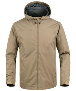Veste de pluie imperméable et coupe-vent pour hommes de taille supérieure Matériau respirant Nylon/polyester Service OEM - Product Image 4