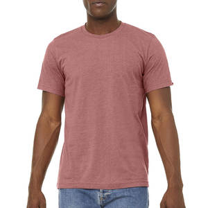 Camiseta de Hombre 100% Algodón, Cuello Redondo, Casual, Manga Corta, Lisa, para Hombre - Product Image 3