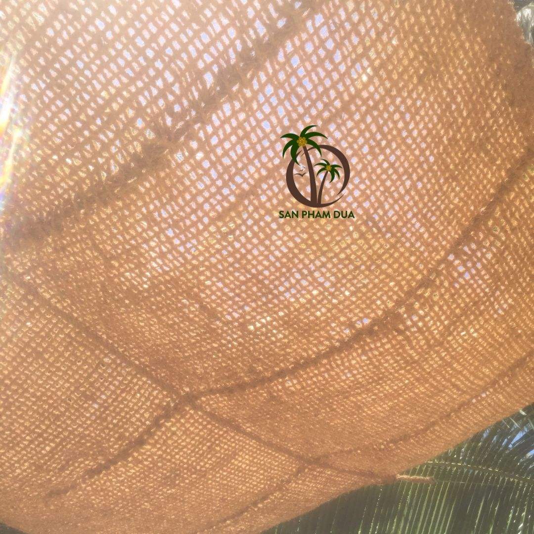 natural color of coconut fiber