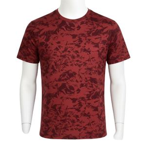 T-shirt sur mesure de haute qualité à manches courtes, uni, ajusté, été, homme, microfibre respirante, fibre de polyester, sublimation - Product Image 2