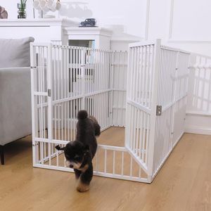 Valla de metal portátil para interiores y exteriores, VALLA DE ANIMALES plegable resistente al óxido para fortalecer el metal, venta al por mayor - Product Image 4