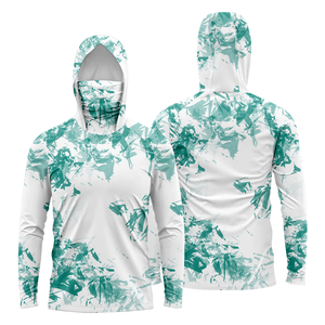 ผู้ผลิต OEM เสื้อฮู้ดดี้ตกปลาป้องกันรังสียูวี รับผลิตตามสั่ง ขายส่ง แบรนด์ส่วนตัว ผลิตจำนวนมาก เสื้อผ้าแห้งเร็ว ผู้จัดจำหน่าย - Product Image 3