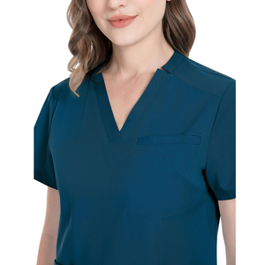 Vente en gros Ensemble de gommages médicaux Grande taille Infirmière de marque privée Meilleure qualité pour femmes Uniforme de gommage médical Infirmière - Product Image 5