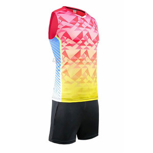 Uniforme de Voleibol Personalizable Unisex de Alta Calidad, Fabricado en Pakistán, Impresión por Sublimación, Material de Poliéster Suave y Transpirable - Product Image 5