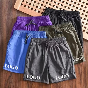 Shorts en nylon personnalisés tendance 2026, shorts de plage en nylon à mémoire de forme, pantalon en nylon, short de bain avec poches latérales, shorts en nylon pour hommes - Product Image 1
