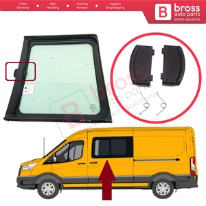 ปุ่มเปิดกระจกหน้าต่างบานเลื่อนด้านข้าง BDP1361 สำหรับ Transit MK8 T18 V363 2013-ปัจจุบัน MWB LWB XLWB BK31-B25700-A - Product Image 5