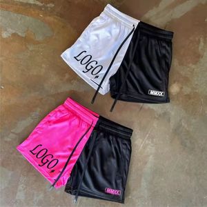 Hot-selling <b>Men</b> Custom logo <b>Shorts</b> Printing Gym Sport Workout Polyester <b>Shorts</b> for <b>Men</b> - Product Image 4