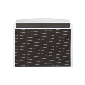 Taschina per documenti, magnetica, DIN A5 orizzontale, bianca, 10 pz. / confezione. - SDVF/5110-02 - Product Image 2