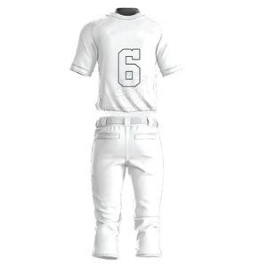 Uniforme de Béisbol para Equipos de Adultos, Precio Económico, Servicio OEM, Diseño de Uniforme de Béisbol Más Vendido - Product Image 2