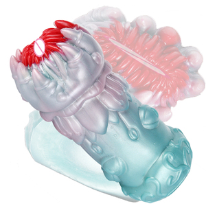Großhandel GEEBA Fantasy Plants Aircraft Cup Liquid-Silikon Alien-Penis-Masturbatoren realistische Vagina-Touch-Spielzeuge für Männer - Product Image 1