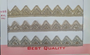 Ưa thích chất lượng cao handmade đàn hồi Ren Vải Thêu tùy chỉnh phong cách sang trọng truyền thống/cổ điển Hàng may mặc Dresses Túi - Product Image 5