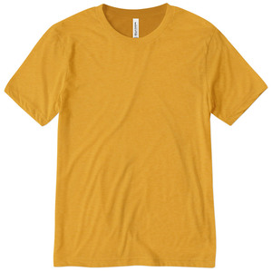 Bella + toile unisexe Jersey à manches courtes T-Shirt prix de détail poids lourd conception vierge t-shirts - Product Image 6