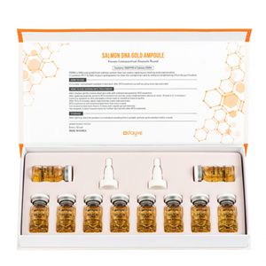 Kit d'ampoules Stayve Salmon DNA Gold Booster pour anti-rides et sérum éclaircissant pour la peau - Product Image 3