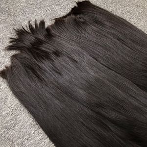 Extensiones de cabello virgen 100% de alta calidad, venta al por mayor, recto Natural, gran Stock, cabello crudo vietnamita, trama de Color claro - Product Image 2