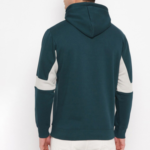 Alta calidad 100% algodón pesado personalizar gran tamaño grueso Hoddies hombres pulóver Sudadera con capucha - Product Image 2
