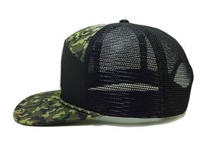 Sombrero de camionero de camuflaje bordado personalizado a la moda al por mayor, gorra de malla de camuflaje con cuerda, gorra de camuflaje por sublimación para marca Vietnam OEM - Product Image 4