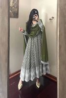 Robe en coton pour femmes, Design, Kurtis, vente en gros, Anarkali, dernière mode, prix bas avec dupata, femmes indiennes, Reyon