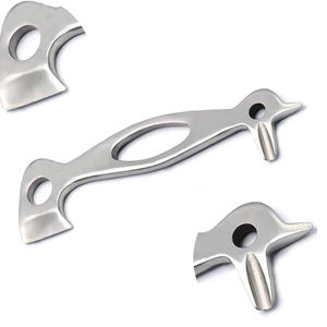 Meilleur outil vétérinaire robuste en acier inoxydable pour le sablage des sabots, coupe-clous, outil de ferrage, outil de pose de clous pour sabots, Classe II - Product Image 2