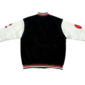 Chaquetas Varsity de Invierno de Talla Grande con Parches de Piel de Oveja Bordados Personalizados, de Secado Rápido, Transpirables, con Botones Tejidos - Product Image 5