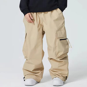 Pantalones de chándal holgados nuevos y elegantes de alta calidad al por mayor, pantalones de chándal de cintura alta con cordón de pierna ancha para hombre, pantalones de chándal de gran tamaño con diseños personalizados - Product Image 4