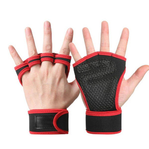 Custom Non Slip Half Finger Weightlifting Gloves Neoprene Gym Palm Support Training Gloves for Men Women - Product Image 1