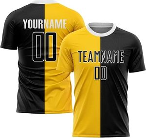 Nuevo estilo, uniforme de fútbol profesional para niños, 100% poliéster, calidad Premium, Color sólido, calidad Premium, último diseño a la venta - Product Image 2