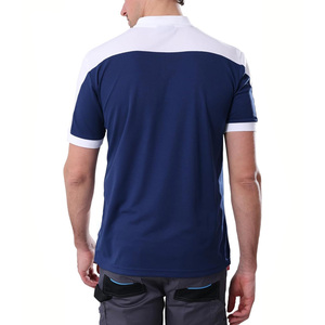 เสื้อทำงานผู้ชายปักโลโก้ชุดทำงานแขนสั้นทนทาน - Product Image 5