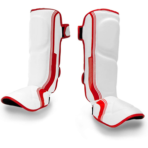 Professional Custom Logo Leather MMA <b>Shin</b> <b>Guards</b> <b>Muay</b> <b>Thai</b> Boxing Wholesale <b>Shin</b> Pad Great for Protection at an Economical Price - Product Image 3