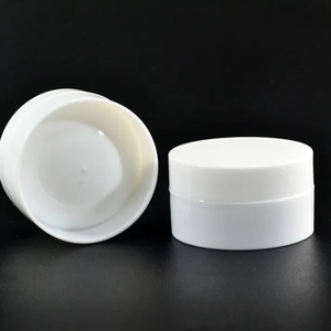 Frascos de plástico PP personalizables con tapa redonda de HDPE de capacidad opcional con patrón a pedido para envases cosméticos - Product Image 4