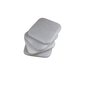 ที่ใส่ชาหินอ่อนรูปทรงโค้งมนทำด้วยมือสไตล์อินเดียที่มีเกล็ดสีสำหรับตกแต่งบ้านตอนเย็น - Product Image 1