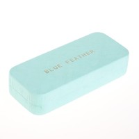 Étui à lunettes rectangulaire portable en acier et cuir, étui rigide étanche pour lunettes de lecture, boîte à lunettes, étuis à lunettes