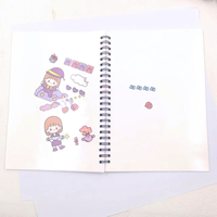 Autocollant réutilisable à bas quantité minimale de commande collecte d'album autocollants organisateur de stockage livre d'autocollants personnalisés avec 50 feuilles de papier vierge