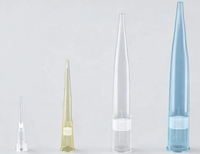 Embouts de pipette stériles compatibles avec les pipettes de type Eppendorf, faible rétention, sans RNase ni DNase, consommables de laboratoire
