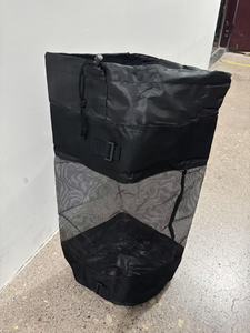 Contenedor de basura de malla con cordón y asa para camping al aire libre, barco de crucero, pesca, <span class=keywords><strong>kayak</strong></span> marino y almacenamiento de ropa - Product Image 5