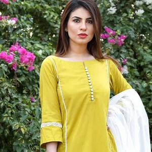 Nouveaux modèles pakistanais de shalwar kameez pour tenue formelle et décontractée / Cousu / Non cousu, qualité supérieure en tissu lawn pour femmes - Product Image 5