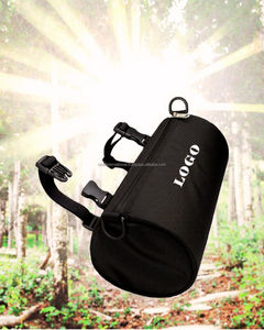 Sacs de sport unisexes en polyester à motif lettres avec fermeture éclair, couleur/logo personnalisé, grande capacité, pour activités de plein air - Product Image 1