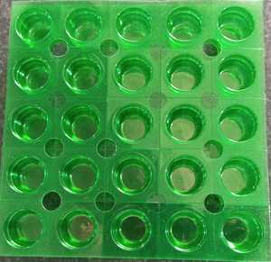 Bandejas de blíster médicas de barrera extra alta Envasado de alimentos redondo de muchos colores para almacenamiento Hecho de plástico o PVDC - Product Image 3