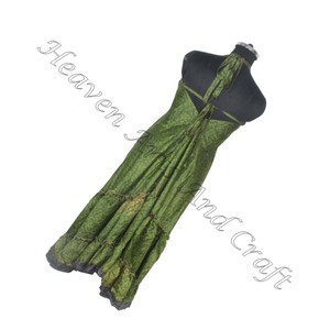 2023 robe saree en soie Vintage indienne pour dames tenue de fête multicolore avec style long dernier style de mode - Product Image 4