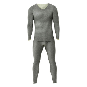 Breathable Men Long Johns 100 Percent Wool <b>Thermal</b> Wear Set Underwear <b>Pants</b> Winter Base Layer Oem Custom Made In Pakistan - Product Image 5