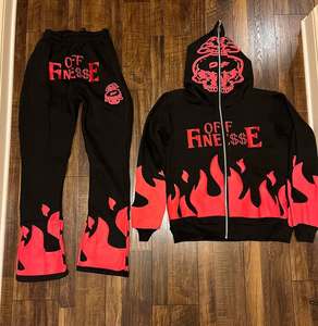 Oem Streetwear personnalisé survêtement brodé ensemble deux pièces sweat à capuche et short en strass délavés au soleil ensemble survêtement court pour femmes - Product Image 6