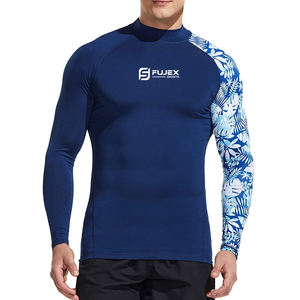 Personalizado Rash Guard Fabricante Natación Rashguard Fábrica Hombres Sublimación Impreso Rash Guard Copmression Gym Rashguard - Product Image 3