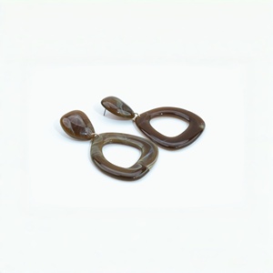Boucles d'oreilles pendantes tendance 2026, grandes boucles d'oreilles rondes et imposantes pour femmes - Product Image 3