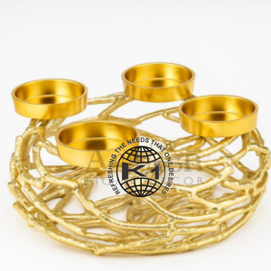 Candelabro King International Barb (dorado) - Product Image 1