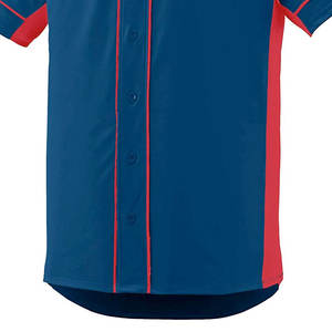 Jersey bisbol katun berlapis profesional untuk dijual/grosir Logo kustom pakaian olahraga Jersey bisbol pria - Product Image 3